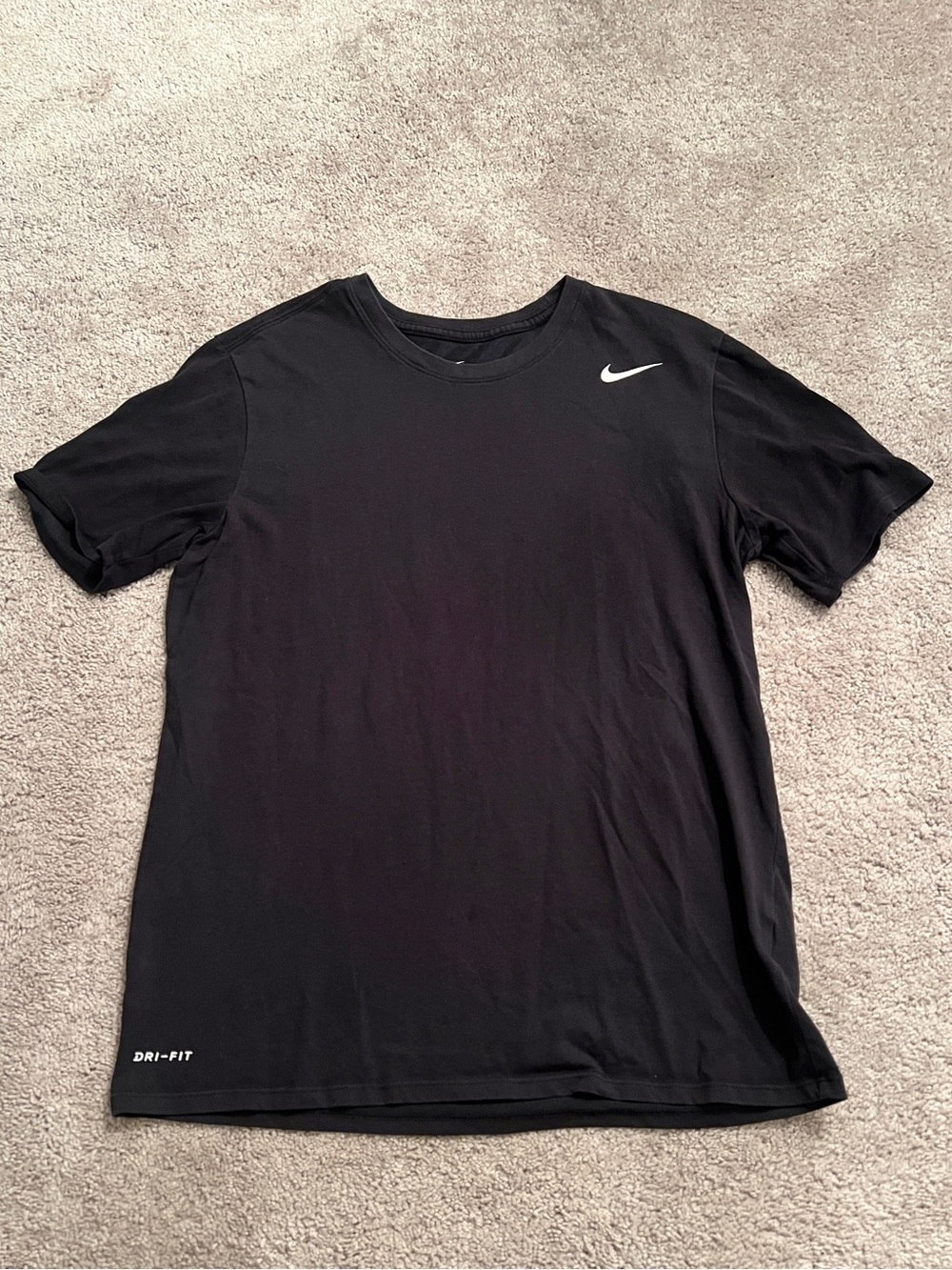 Nike Black Short Sleeve Dri-FIT Crew Shirt
